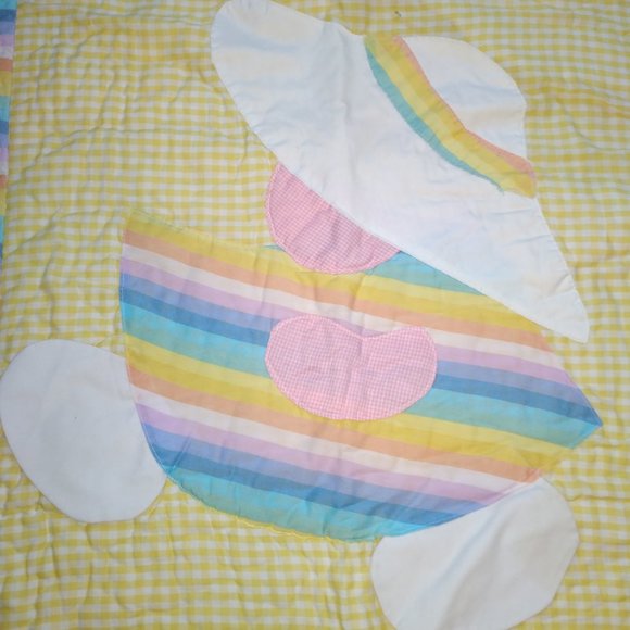 Handmade baby blanket quilt - Picture 2 of 7